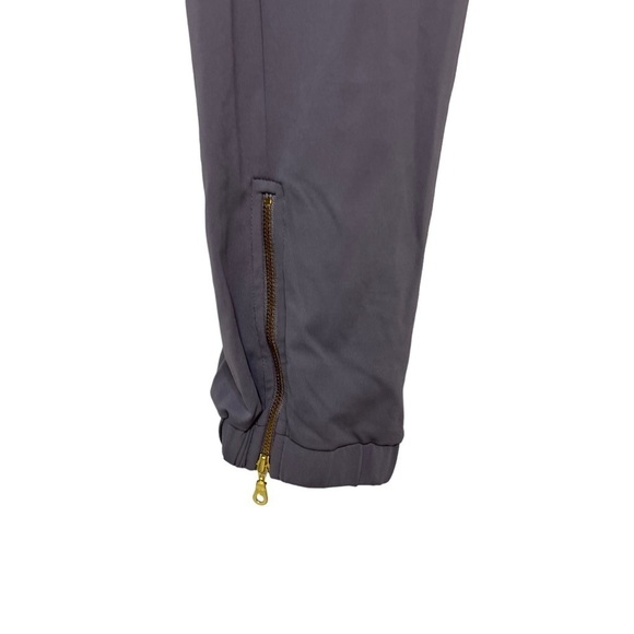 Zyia Active Peak Ankle Zipper Joggers Gray Size Large Athleisure Athletic - Picture 7 of 9